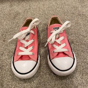 Pink Converse Size 11 Toddler